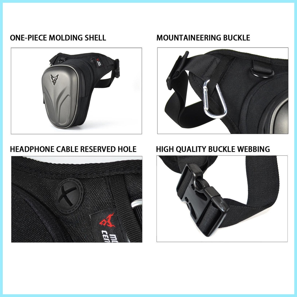 Túi Đựng Găng Tay / Chìa Khóa Xe Máy Chống Thấm Nước Tiện Dụng