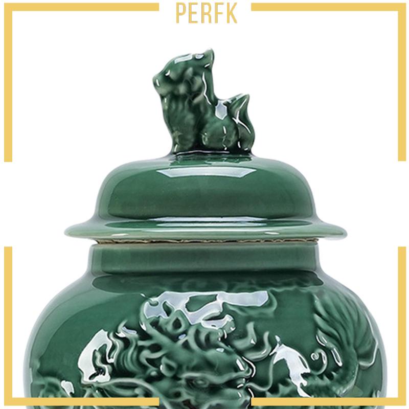 Lọ Gốm Sứ Đựng Gừng Để Bàn Trang Trí Nhà Cửa / Tiệc Cưới