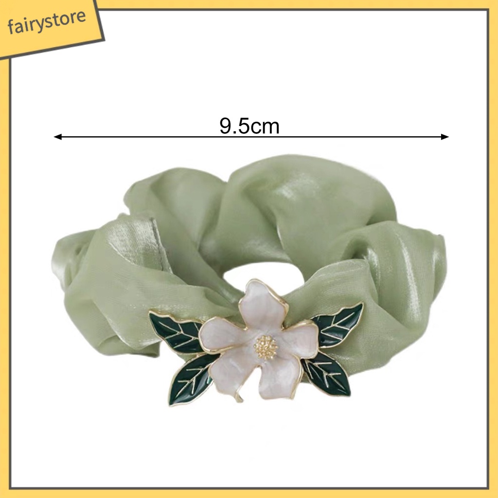 Dây Cột Tóc Đuôi Ngựa Bằng Hợp Kim Chống Mòn Nhiều Màu Sắc Dành Cho Nữ