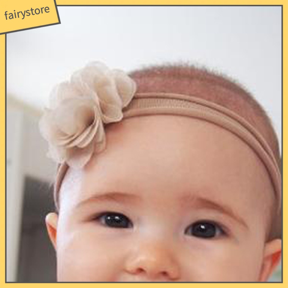 Set 3 Băng Đô Đính Hoa / Ngọc Trai Giả Dễ Thương Cho Bé Gái