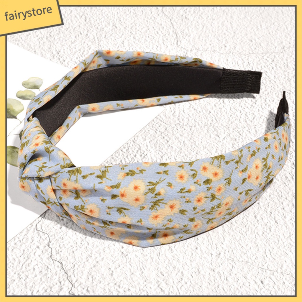 Băng Đô Thắt Nút Bản Rộng Tùy Chỉnh Thời Trang Cho Nữ