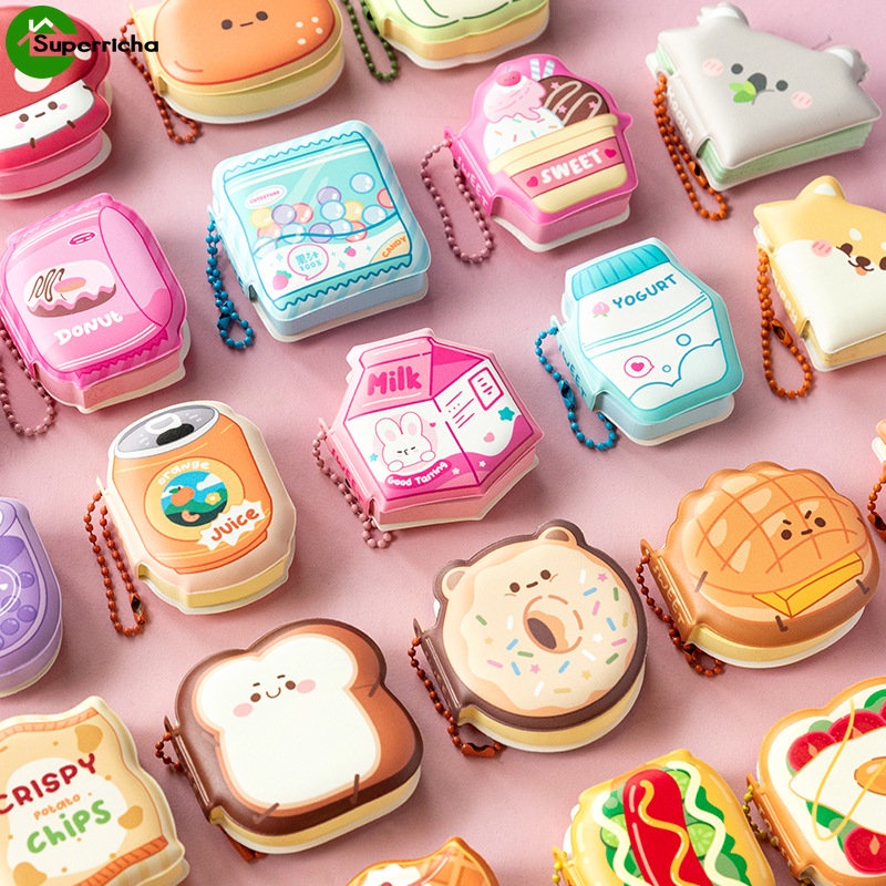 Sổ Ghi Chú Mini Họa Tiết Hoạt Hình Dễ Thương Giúp Giảm Căng Thẳng Tiện Dụng