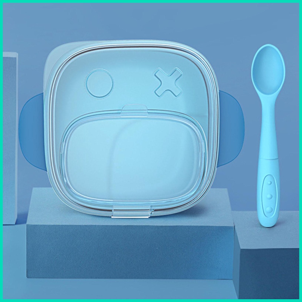 Bộ Tô Ăn Dặm Bằng Silicone Chống Bỏng Cho Bé