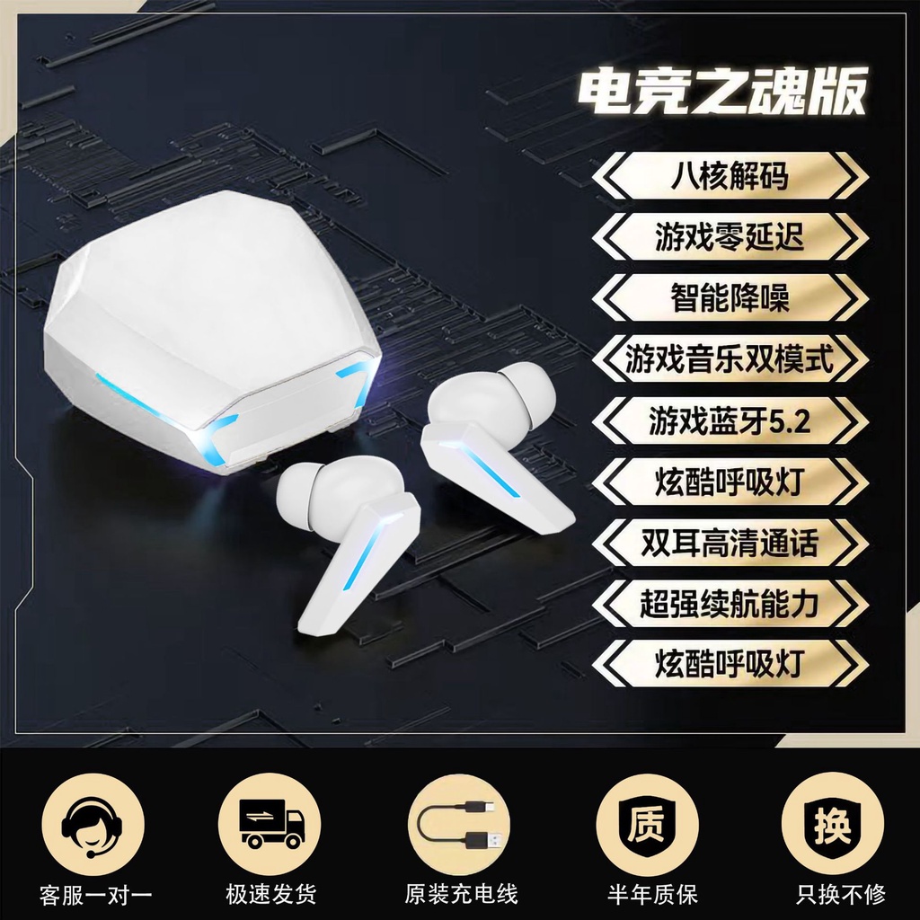 Tai Nghe Nhét Tai Bluetooth Không Dây mini Chống Ồn Mẫu Mới M10TWS