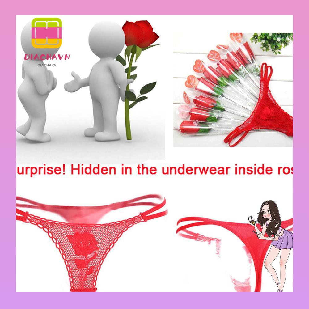 Quần Lót Phối Ren Quyến Rũ Dành Cho Nữ