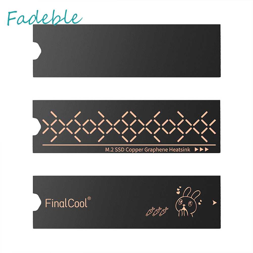 Set 2 Miếng Đệm Làm Mát 0.2mm Chuyên Dụng Dành Cho Bộ Phận Tản Nhiệt Bộ Chuyển Đổi SSD 2 Nvme 2 Nvme Chất Lượng Cao