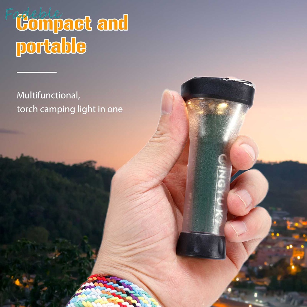 Đèn Pin Cắm Trại &amp; Săn Bắn 2 Trong 1 7H 250LM