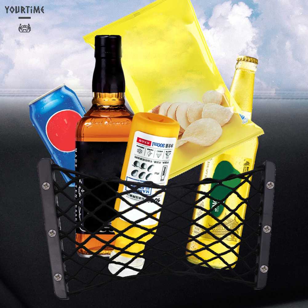 Túi Lưới Đựng Đồ Linh Hoạt Chống Mài Mòn Gắn Sau Lưng Xe Hơi