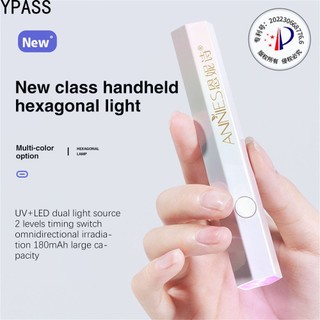 Cyreal annies mới gel màu máy sấy mà bakes gel sơn móng tay. 18w gel keo máy sấy mini nail máy sấy với cáp usb cầm tay di động nail đèn cá tuyết