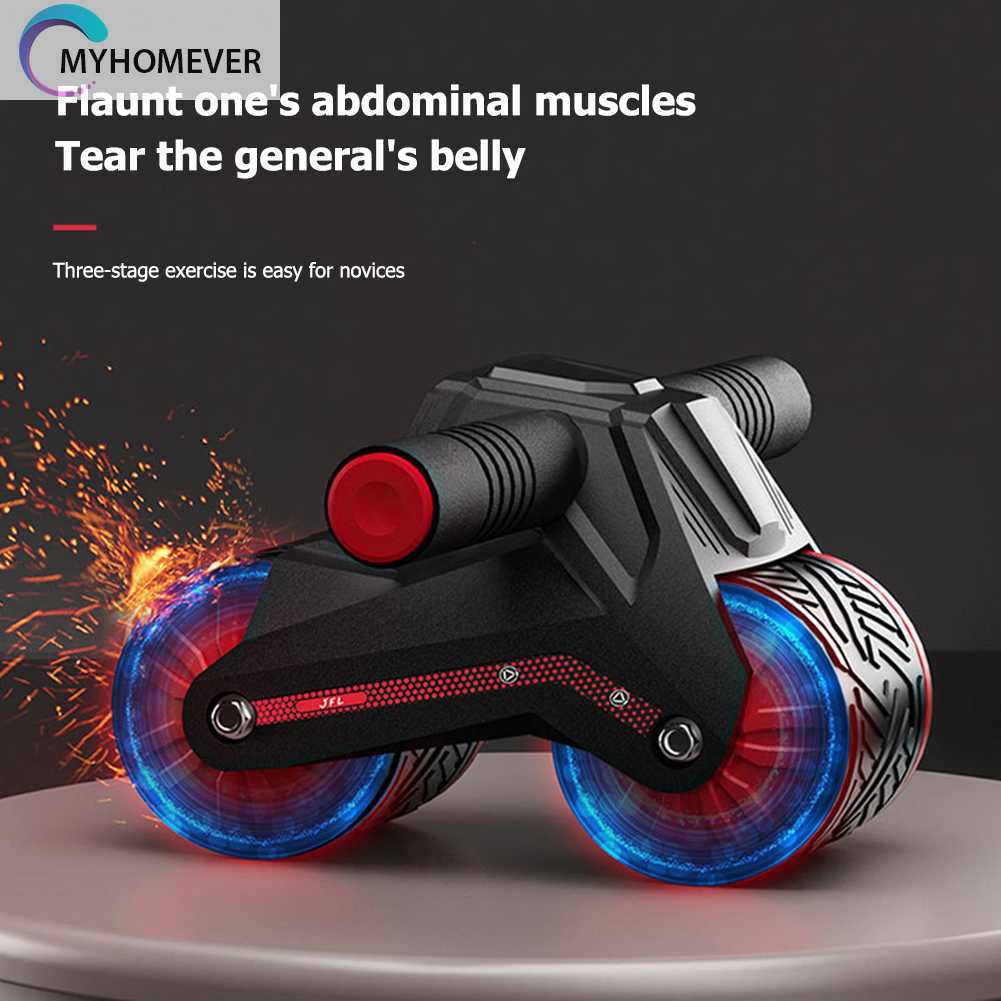 Con Lăn Tập Bụng Có Đệm Đầu Gối An Toàn Không Ồn Màu Sắc Ngẫu Nhiên