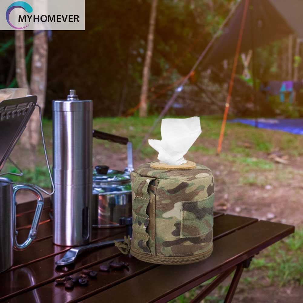 Giá Đỡ Cuộn Khăn Giấy Tiện Lợi Cắm Trại Ngoài Trời