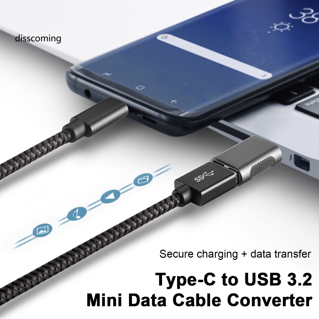 Áo Thun Tay Ngắn In Chữ SL| Đầu Chuyển Đổi Âm Thanh Type-C Sang USB 3.2 Sạc Nhanh Cho Điện Thoại
