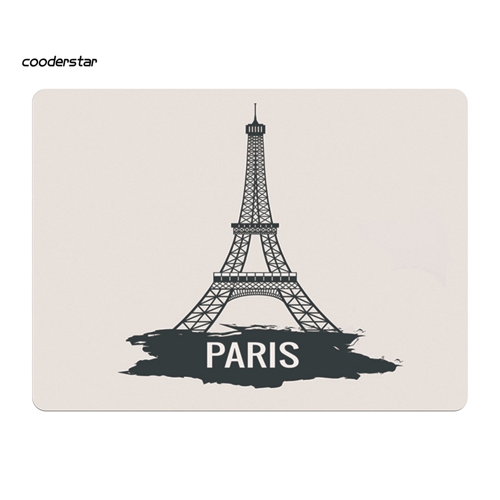 Tấm Lót Chuột Và Bàn Phím Hình Tháp Eiffel Mềm Mại Siêu Bền Tiện Dụng Cho Văn Phòng