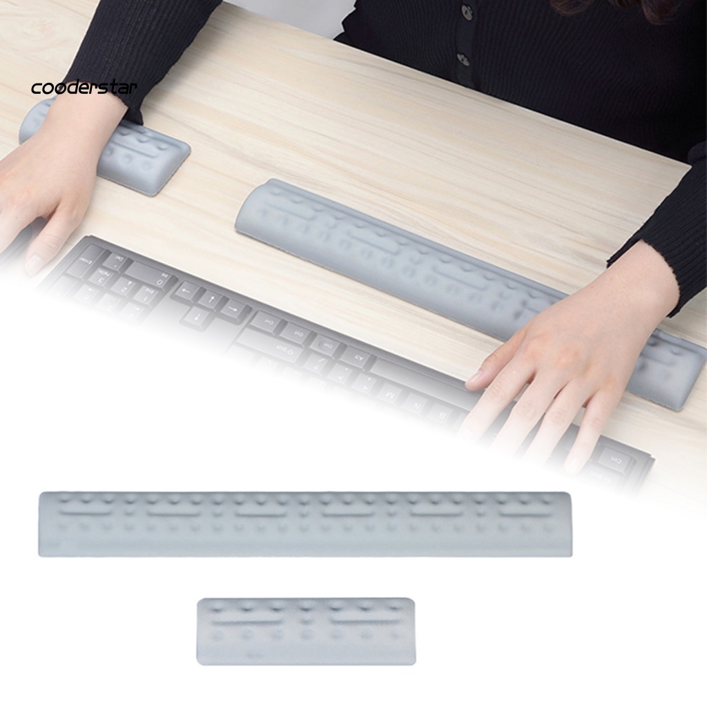 Miếng Lót Chuột Có Đệm Cổ Tay Họa Tiết Lõm Không Phai Màu