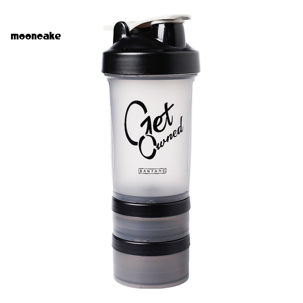 1 Bộ Bình Lắc Protein Chống Rò Rỉ Nhỏ Gọn Tiện Dụng