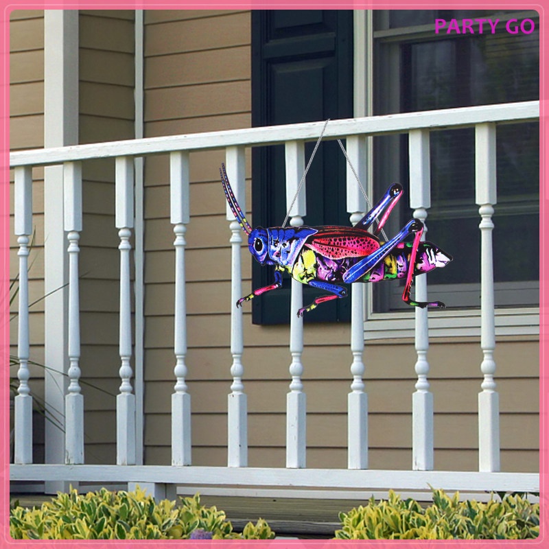 Bức Tượng Côn Trùng Bằng Kim Loại Treo Tường Trang Trí Ngoài Trời