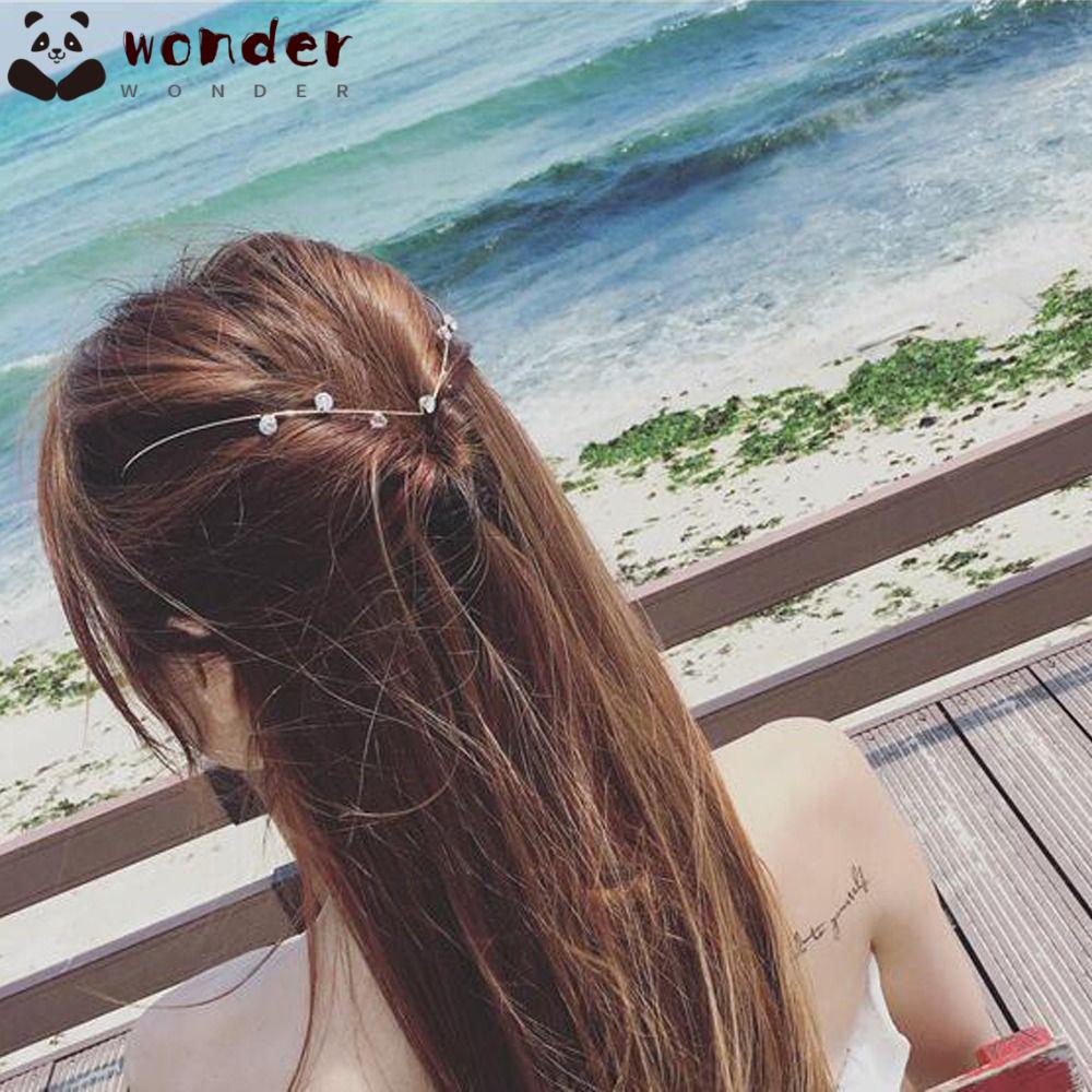 Wonder Back Mặc Băng Đô Dành Cho Nữ|Kẹp Tóc Đính Hạt Thời Trang Cho Nữ