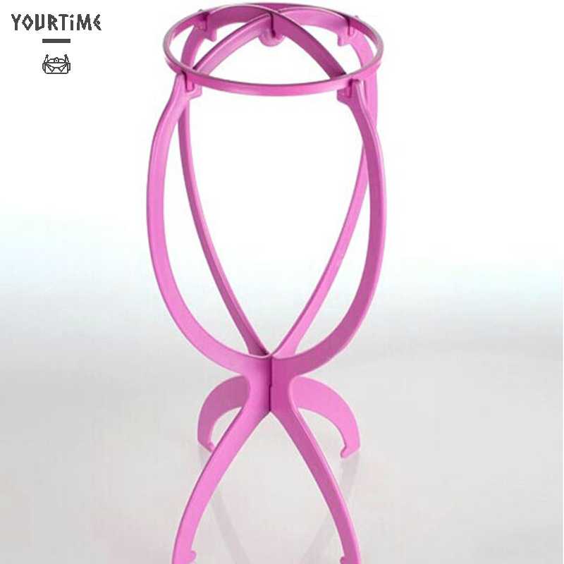 Giá Đỡ Tóc Giả Bằng Nhựa Bền Có Thể Gấp Gọn