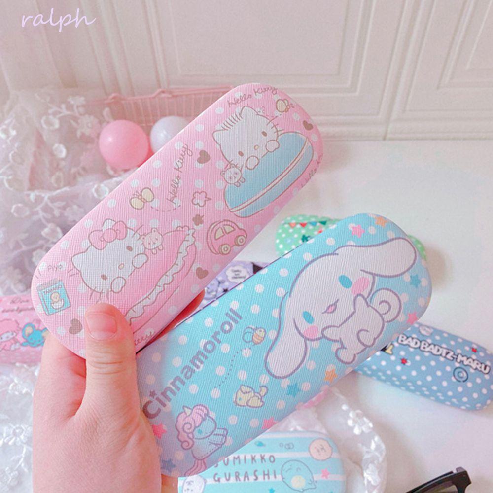 Kính Đọc Sách Bảo Vệ Mắt Bằng Da Chống Rơi Vỡ In Họa Tiết Hoạt Hình Ếch Kulomi Thời Trang Cho Nam Ốp