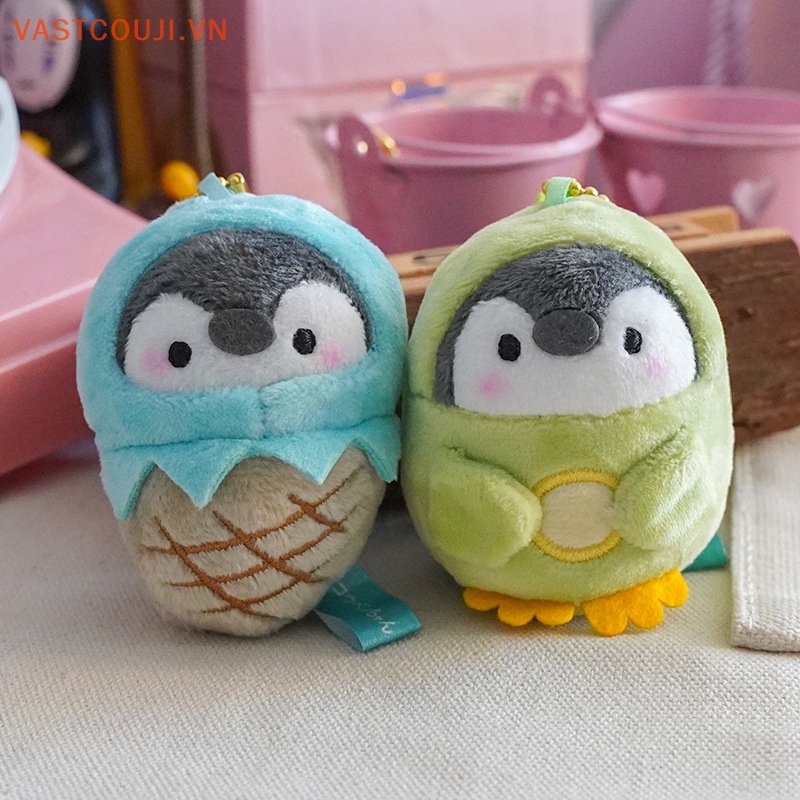 Móc Khóa Hình Chim Cánh Cụt Nhồi Bông Đáng Yêu