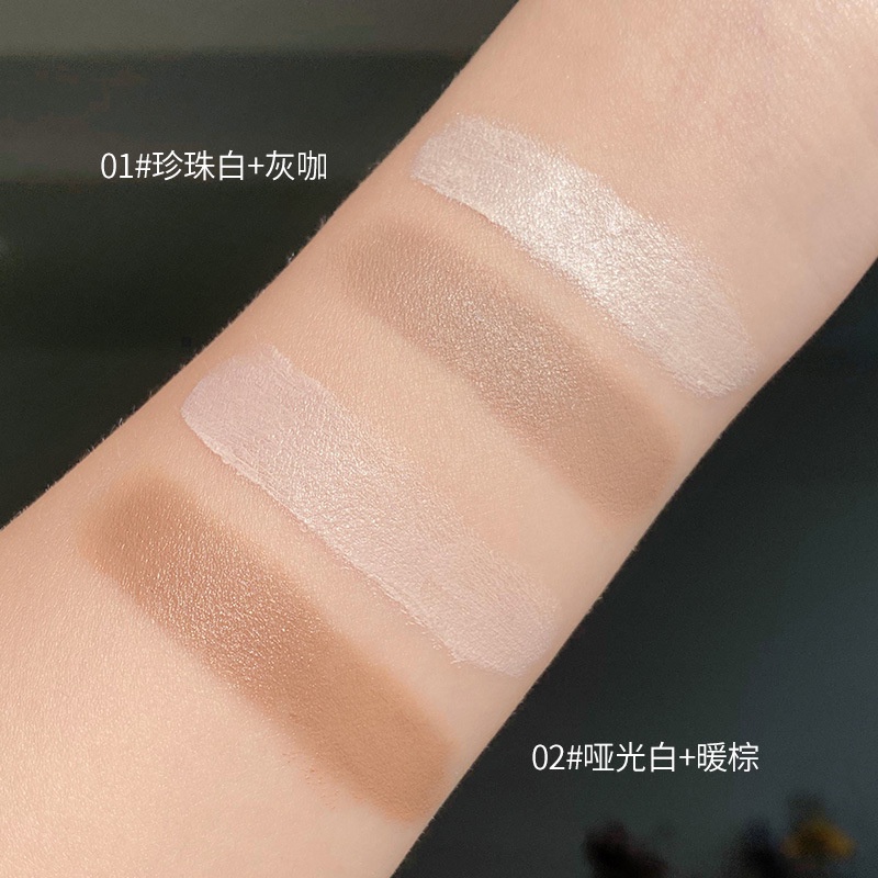 Thỏi Kem Tạo Khối Bắt Sáng Hai Đầu NOVO