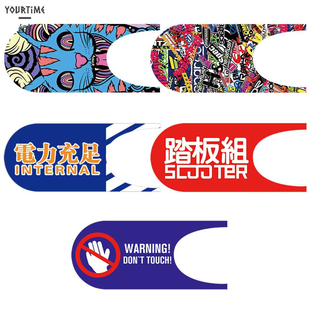 Miếng Dán Trang Trí Chống Nước Bằng PVC Cho Xe Scooter Xiaomi M365 / 1S