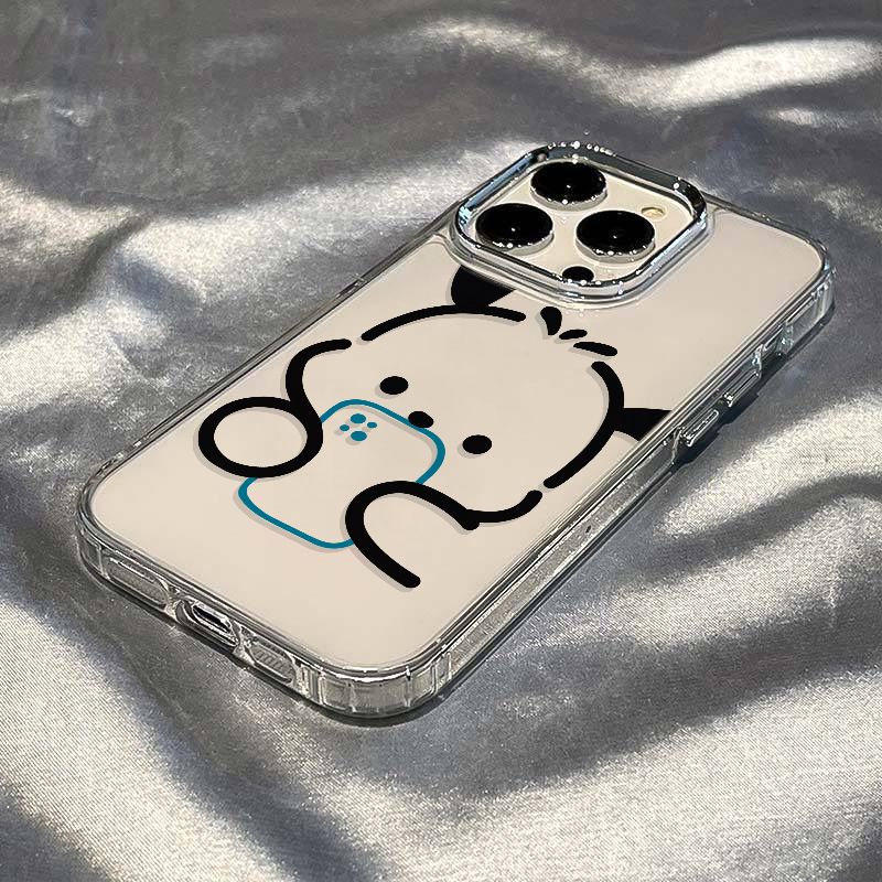 ✅Ốp Điện Thoại Mềm Chống Sốc In Hình Cún Dễ Thương Cho Iphone 8 11iPhone12max 14pro 713plus