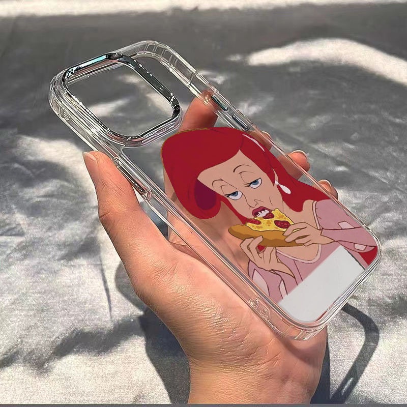 ✅Ốp Điện Thoại Mềm Chống Sốc In Hình Pizza Cho Iphone 12 11 Pro Max 14 Pro 713 / 8 Plus