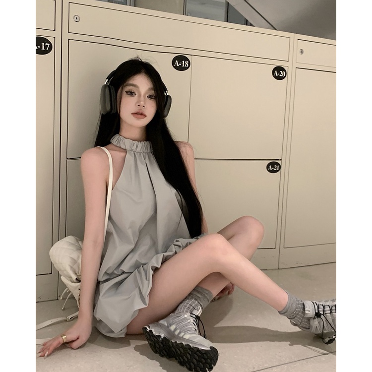 Liasynn Set Đồ Múa Ba Lê 2 Mảnh Dây Rút Phong Cách Phật Giáo Mỹ