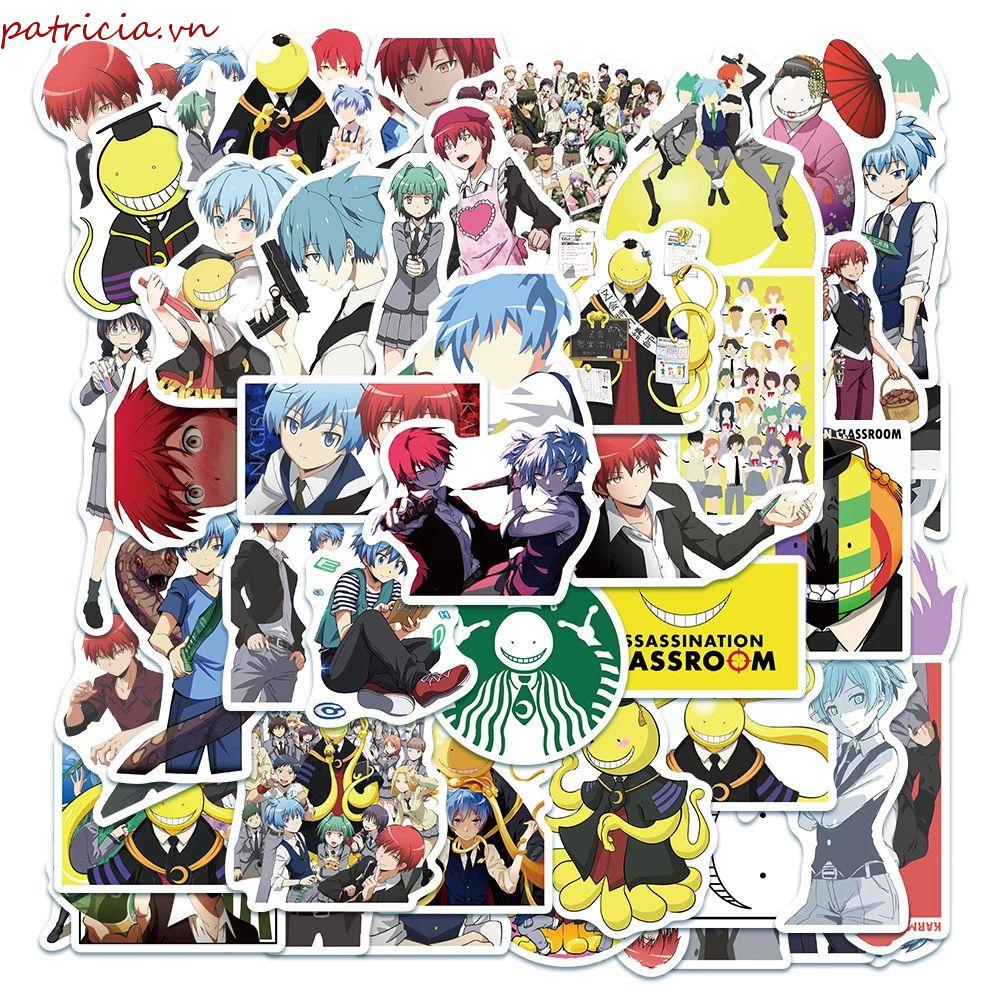 Miếng Dán Trang Trí Laptop / Điện Thoại Họa Tiết Hoạt Hình Anime Nhật Bản