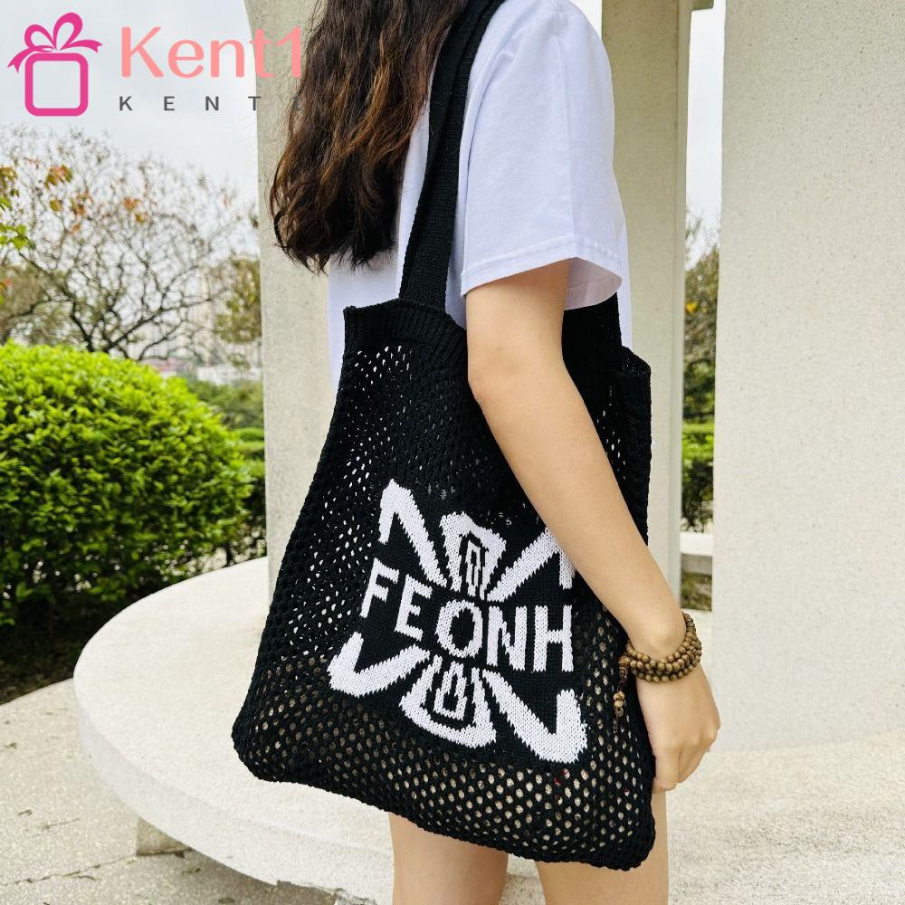 Túi Xách Đan Len Dung Tích Lớn Mẫu 1 Thời Trang Cho Nữ