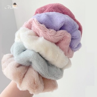 Dây cột tóc vải lông cỡ lớn dễ thương