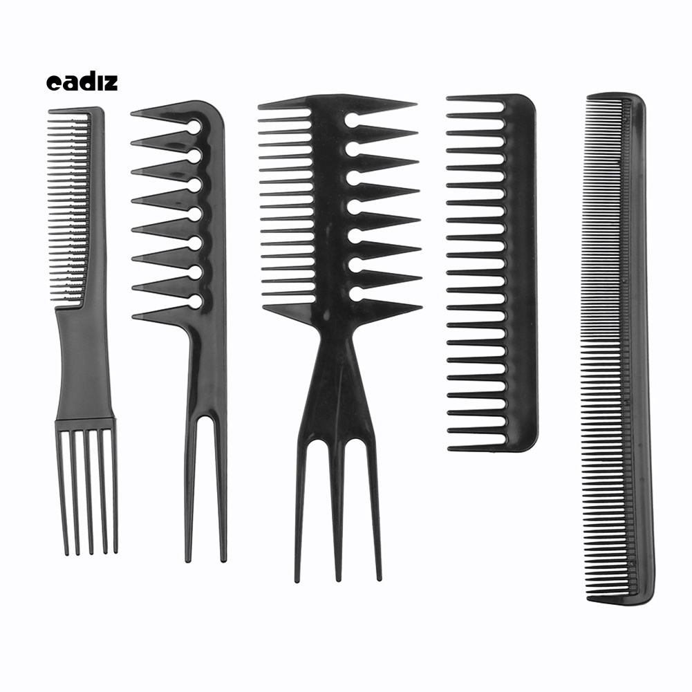 Bộ 10 Cây Lược Hỗ Trợ Tạo Kiểu Tóc Cho Salon Chuyên Nghiệp