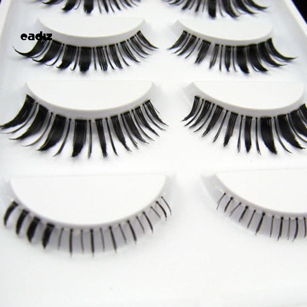 Set 5 Cặp Lông Mi Giả Mềm Mại Nối Dài Và Dày