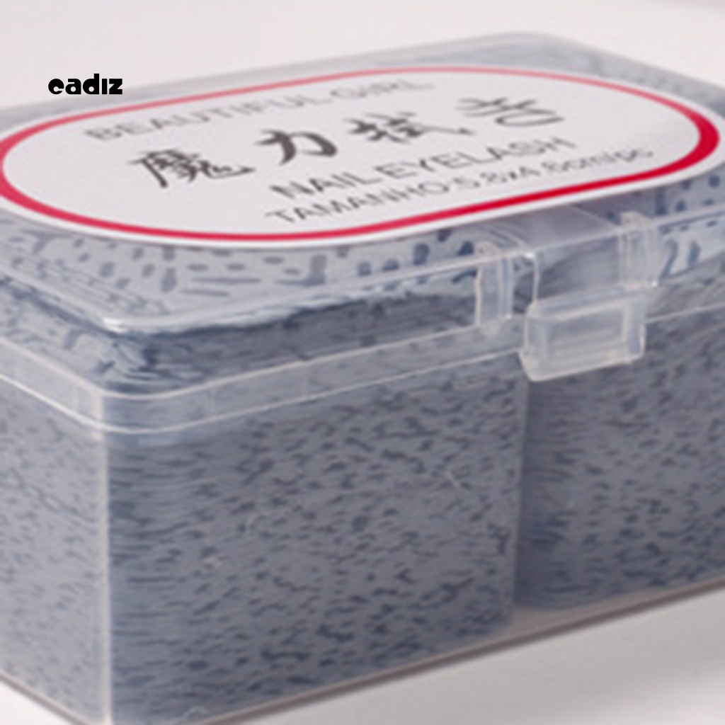 Hộp 180 Miếng Bông Tẩy Trang Làm Sạch Lông Mi Hai Mặt Tiện Dụng