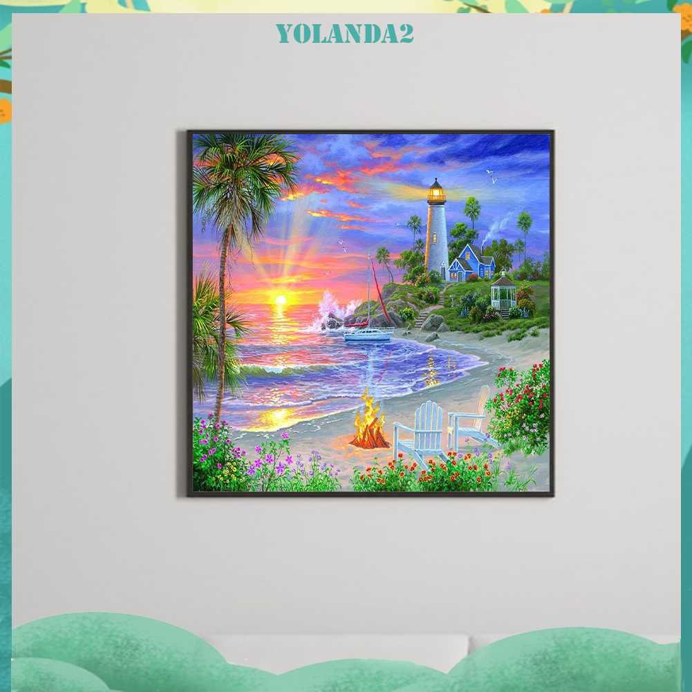 Tranh Đính Đá Kim Cương Toàn Bộ 5D DIY Hình Vẽ Nghệ Thuật Trang Trí Nhà Cửa