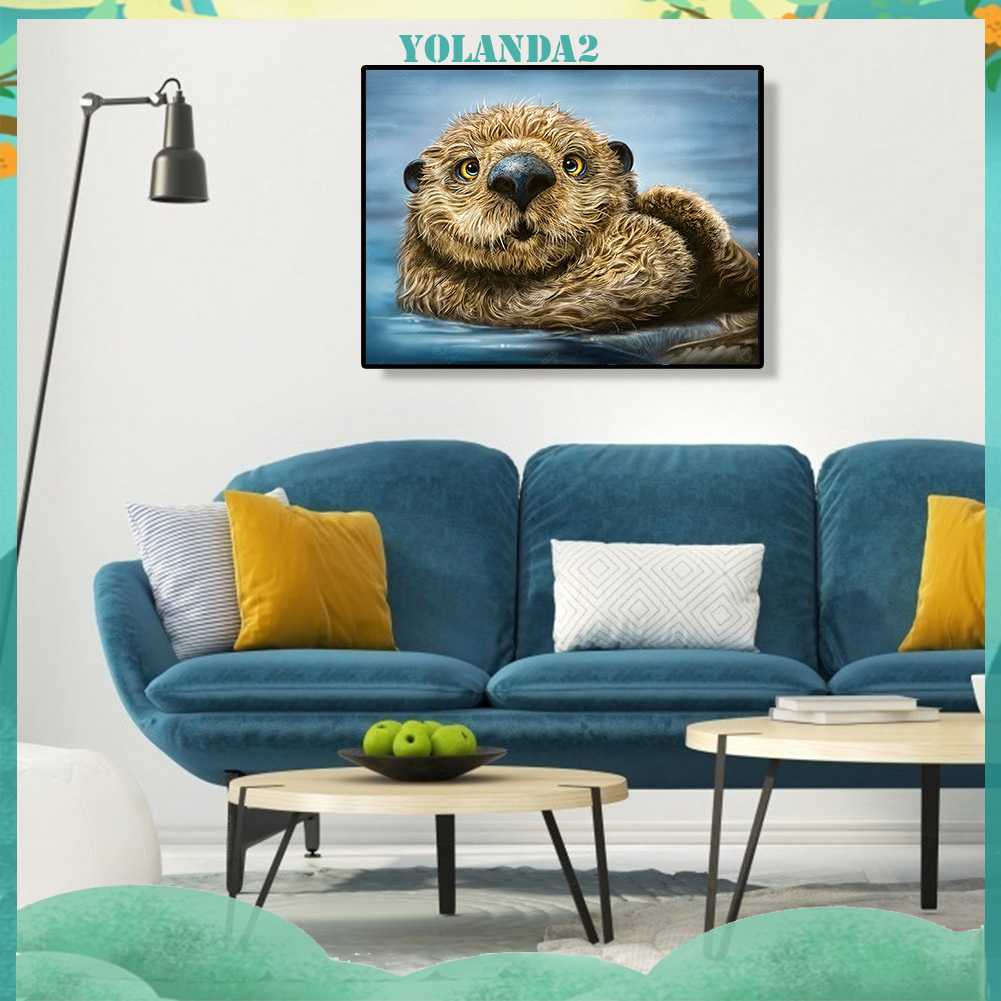 Tranh Đính Đá Kim Cương Toàn Bộ 5D DIY Hình Vẽ Nghệ Thuật Trang Trí Nhà Cửa