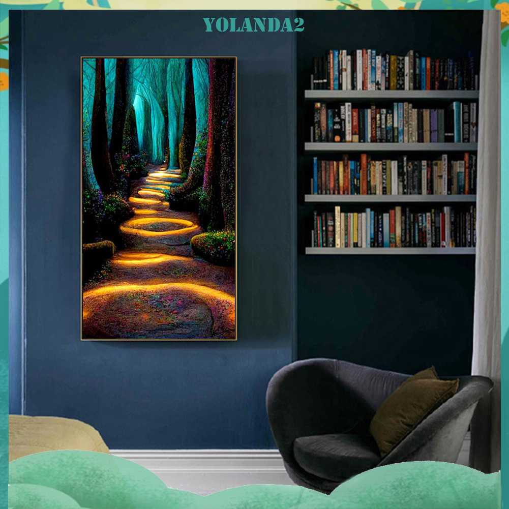 Tranh Đính Đá Kim Cương Toàn Bộ 5D DIY Hình Vẽ Lối Đi