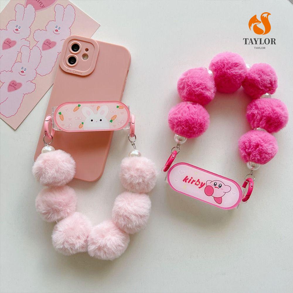 Giá Đỡ Điện Thoại Gắn Bóng Lông Sang Trọng Chống Thất Lạc Cho Xe Hơi TAYLOR1