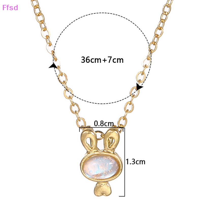 {Ffsd} Vòng Cổ Tua Rua Một Lớp Đơn Giản Hình Thỏ Vàng Thời Trang Âu Mỹ Cá Tính Dành Cho Nữ Làm Quà Tặng * Bán Chạy