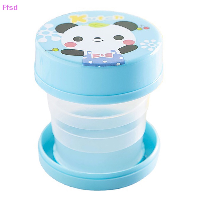 Cốc Uống Nước Du Lịch 130ml Bằng Nhựa Có Thể Gấp Gọn Tiện Dụng