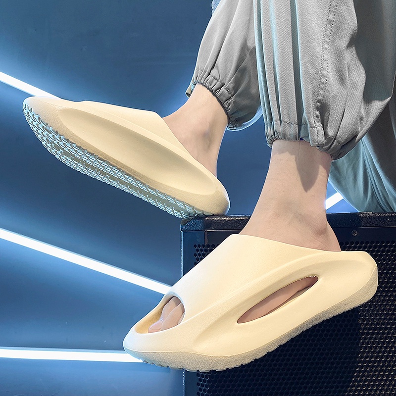 Dép Đi Trong Nhà Đế Dày Chống Trượt Thời Trang Mùa Hè Cho Cặp Đôi