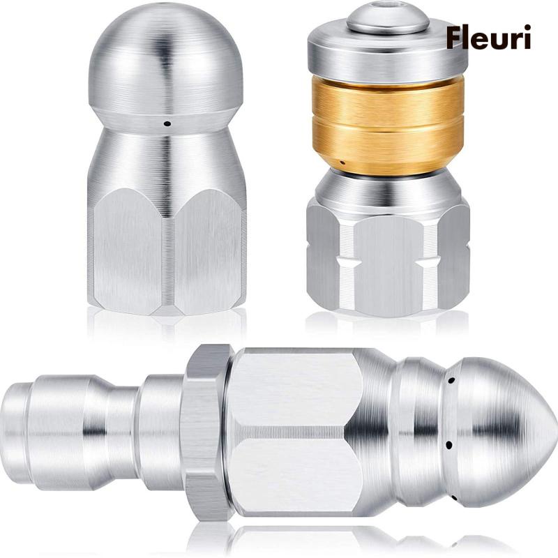 Set 3 Đầu Vòi Xịt Nước Áp Suất Cao Chuyên Dụng