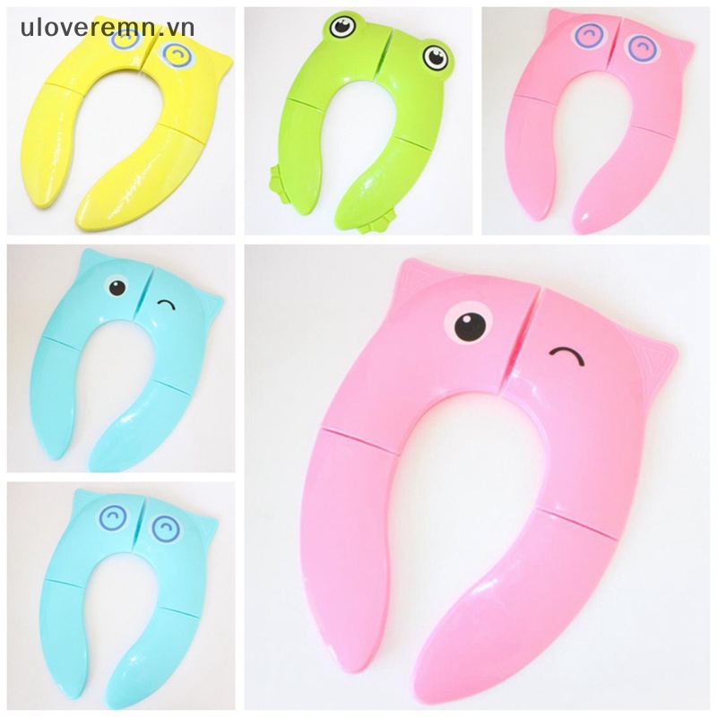 Đệm Lót Bồn Cầu Họa Tiết Hoạt Hình Xinh Xắn Cho Bé