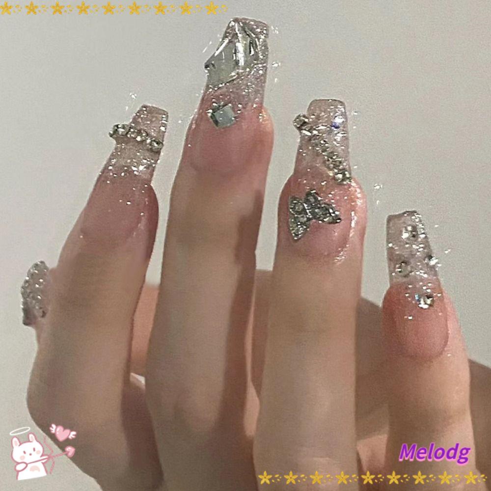 Bộ Móng Tay Giả DIY Che Phủ Toàn Diện Có Thể Tháo Rời