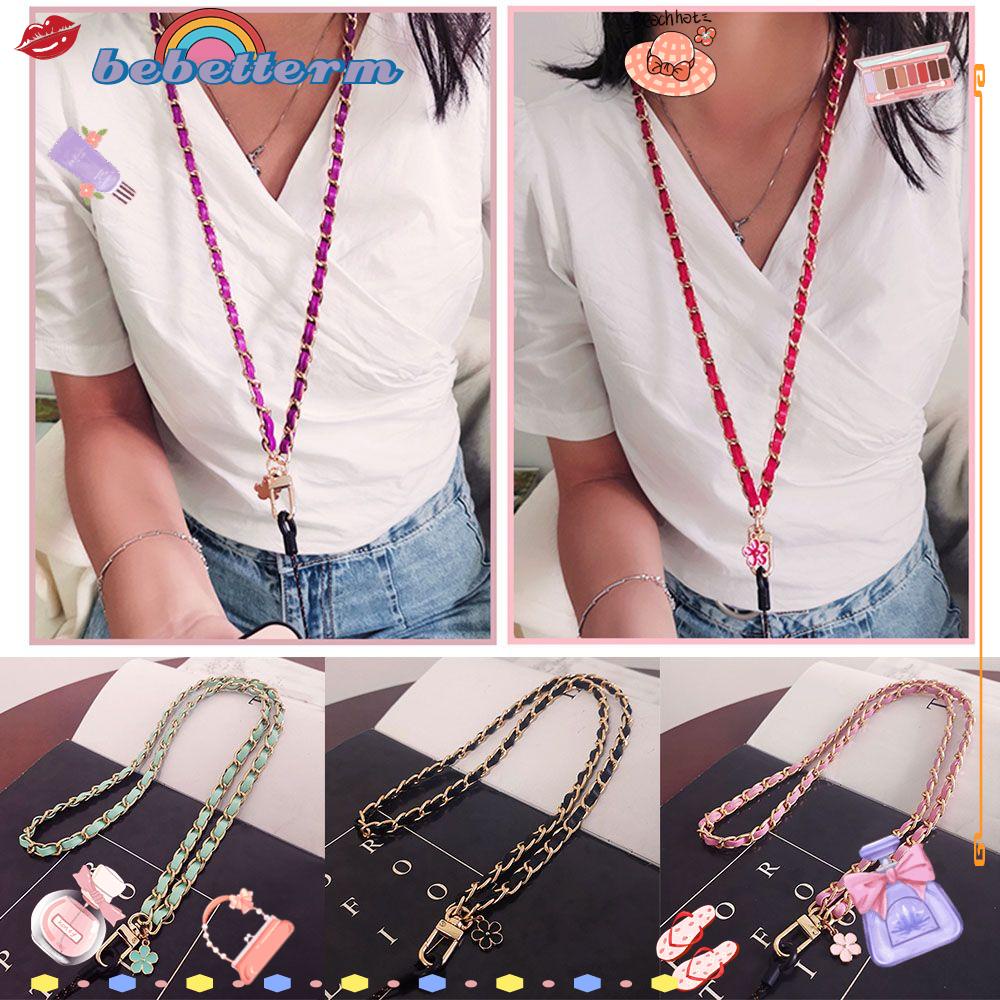 Dây Đeo Điện Thoại Bằng Da PU Có Thể Tháo Rời Tiện Dụng