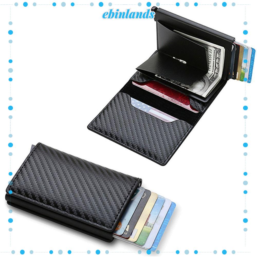 Ví Đựng Thẻ Tín Dụng / Danh Thiếp / Danh Thiếp Phong Cách Tối Giản EBINLANDS RFID Cho Nam