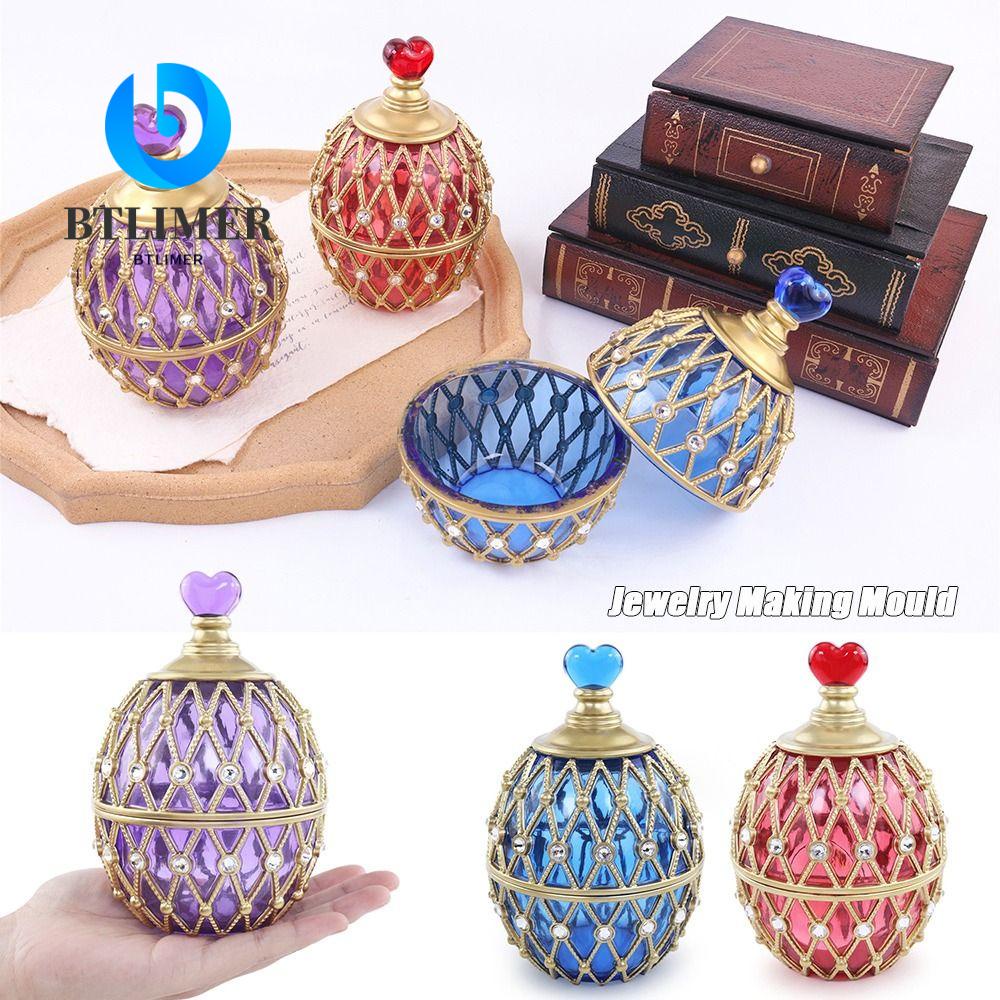 Khuôn Silicon Hình Quả Trứng Làm Đồ Thủ Công Tiện Dụng Silicone|Hộp Đựng Đồ Đa Năng Tiện Lợi