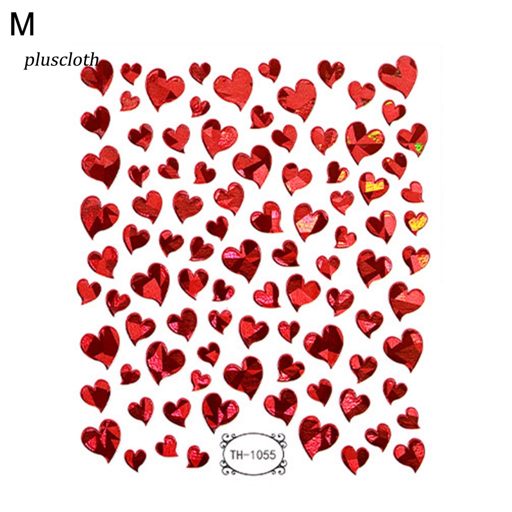 Miếng Dán Trang Trí Móng Tay Chống Rơi Không Phai Màu Tự Dính Dễ Thương