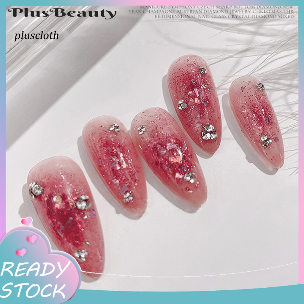 1 Túi Hạt Kim Cương Giả Lấp Lánh Tự Trang Trí Móng Tay